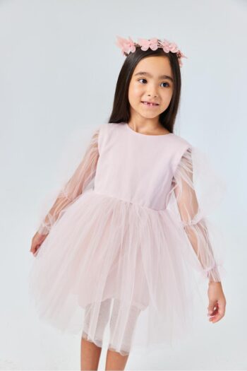 Butterfly Wing Powder Dress for Girls - Kate