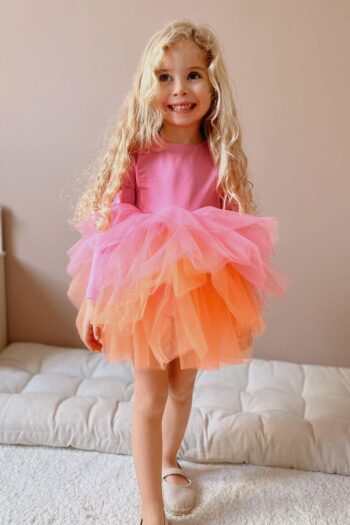 Pink Tutu Skirt Girl's Ballerina Dress - Miranda