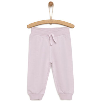 Basic Az Şardonlu Eşofman Alt Kız Bebek translates to "Basic Slightly Fleece-Lined Sweatpants for Baby Girls."