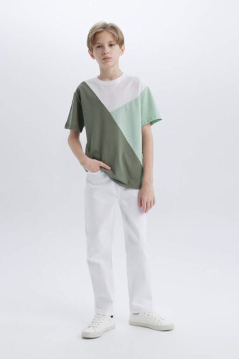 Boys' Straight Fit Plain Leg Jeans