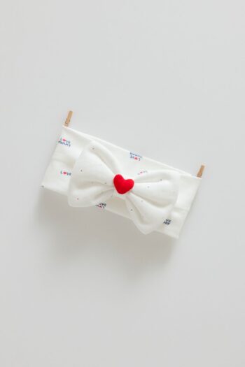 100% Cotton Caramel Baby Girl Headband Bandana (Compatible for 0-24 Months)