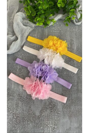 Selda Accessories Girl Baby Laser Flower Headband 4-Piece Set