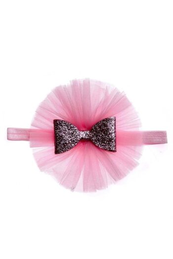 Pink Bow Ribbon Baby Hairpin