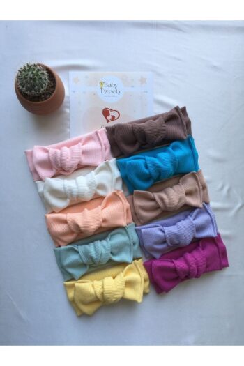 Baby Tweety 10-Piece Handmade Ribbed Headband Set for Girls