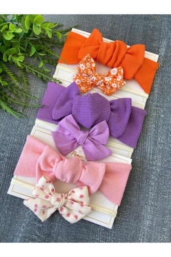 Pempem Bandana Baby Girl Headband and Bow Set