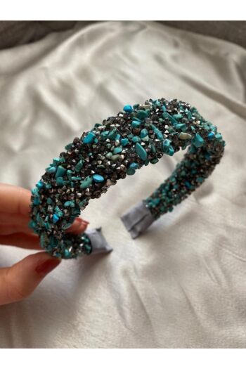 Dreams Women's Maternity Crown with Natural Blue Stones for Baby Boy