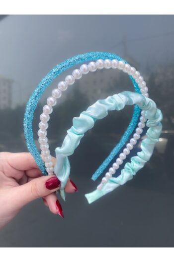 CSR Accessories Satin Pearl Beaded Tiara Set
