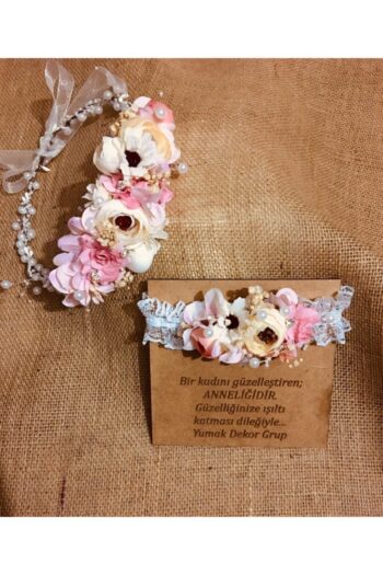 Yumak Decor Group Little Ones Mother Baby Crown & Headband (Pregnant Maternity Crown)