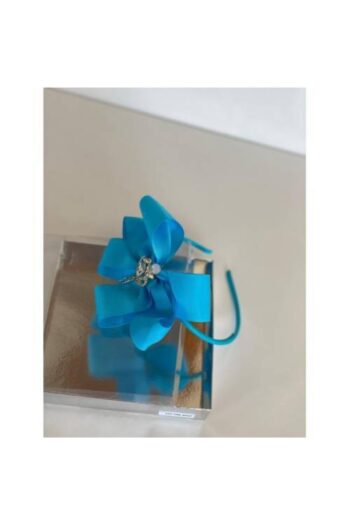 QUEEN AKSESUAR Blue Queen Stone Crown for Mother, Daughter, Children, Baby Gift, Henna Wedding Crown