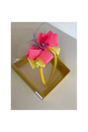 QUEEN AKSESUAR Neon Pink Yellow Lollipop Adorned Mother Daughter Child Baby Gift Crown