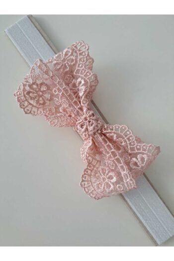 Salmon Pink Baby Girl Hair Bandana