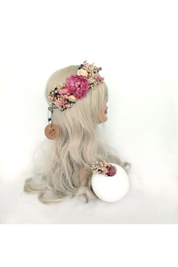HTK Boutique Floral Crown, Mother and Baby Postpartum Crown, Baby Crown, Baby Headband, Postpartum Set, Newborn Crown
