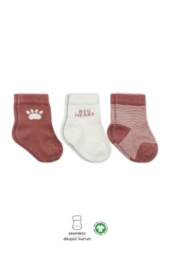 Bistyle Bistil Organic Seamless 3-Pack Socks for Babies 0-3 Months