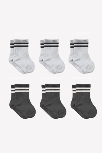 Bistyle Bistyle Organic 6-Pack Children's Ankle Socks for Boys and Girls