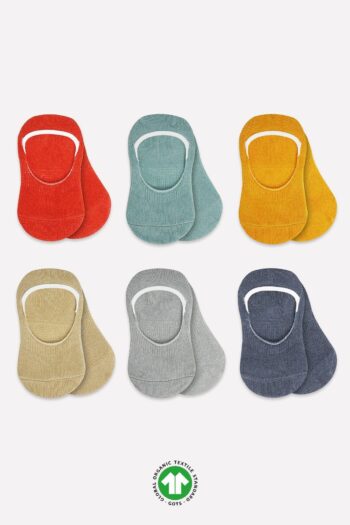 Bistyle Bistyle Silicone-Infused Organic 6-Pack Kids' Socks for Boys and Girls
