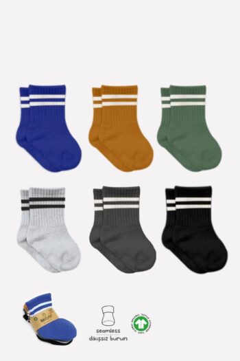 Bistyle Organic Basic Long Socket Socks for Girls and Boys