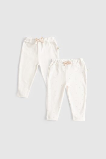 2-Pack Organic Cotton Baby Pants Twig