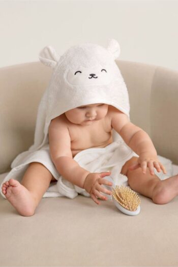 100% Cotton Towel Swaddle Lamb Ear | Soft Bamboo Towel Swaddle