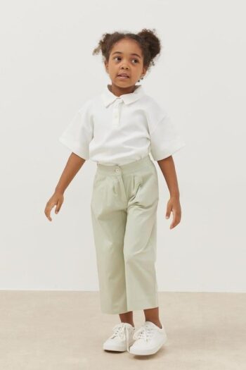 Pale Green Trousers