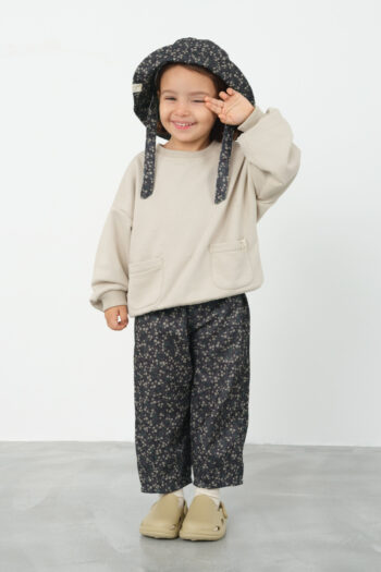 Floral Trousers Blue