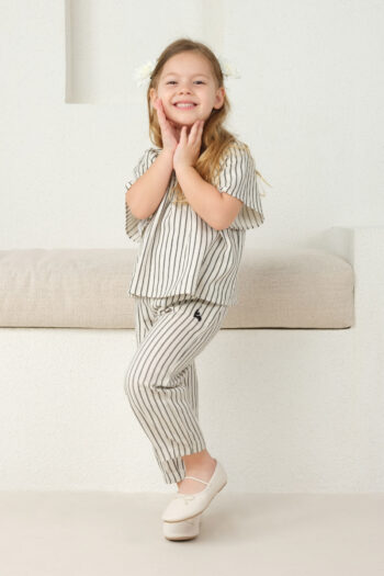 Striped Pants Black