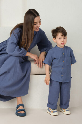 Cropped Pants Ufuk Blue