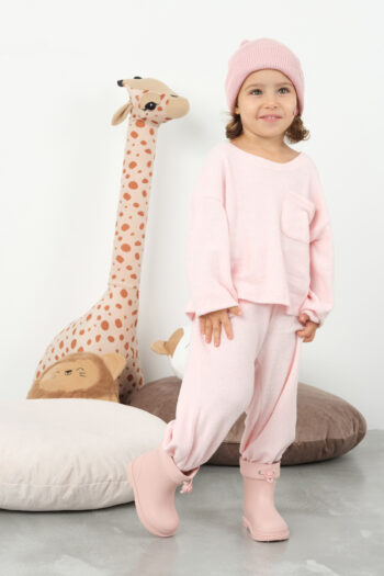 Basic Knit Set Pink