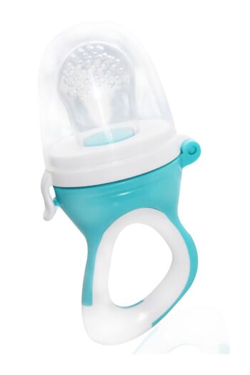 Babyjem Silicone Tipped Fruit and Vegetable Teether Blue