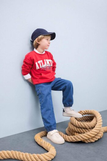 Baby Boy Stretch Waistband Jean Pants