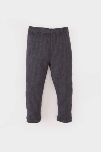 Boys' Baby Ribbed Knit Stretch Pants