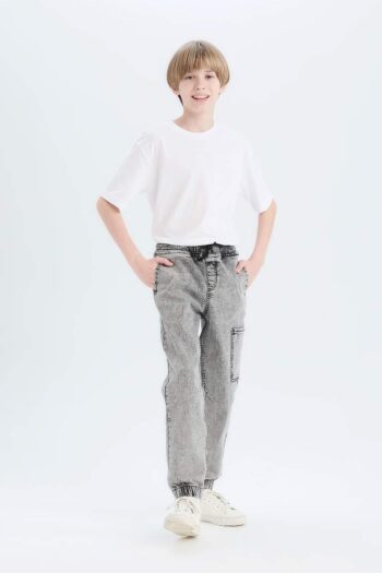 Boys' Jogger Jeans with Stretchy Cuff
