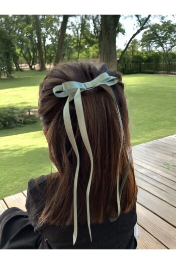 Melo Thin Satin Ribbon Hairpin