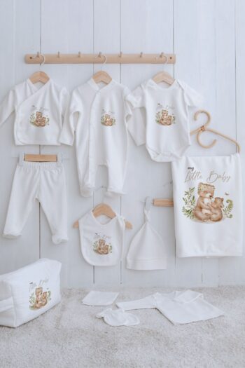 Tuğba Kuğu Organic 11-Piece Hospital Set - For Baby - Mom and Baby Beer