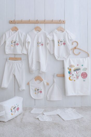 Tuğba Kuğu Organic 11-Piece Baby Hospital Set - Parachute Rabbit