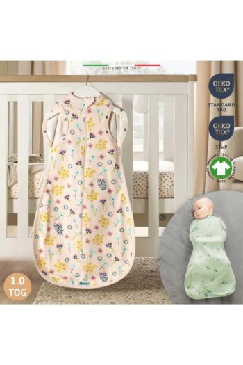 كيس نوم EleleLife Baby Swaddle 1 Tog Powder Floral