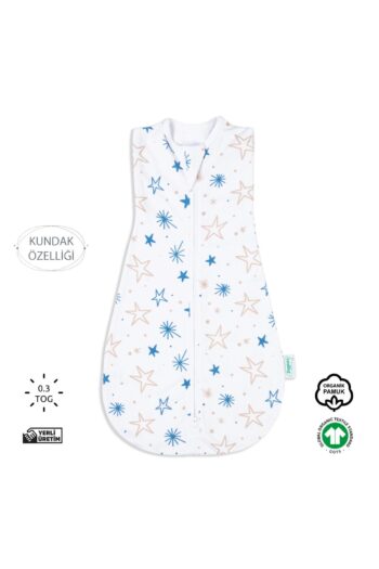 Zuppers Baby Swaddle Sleeping Bag - Star - 0.3 Tog