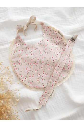 ilkimbebe Baby Bib and Pacifier Chain Set