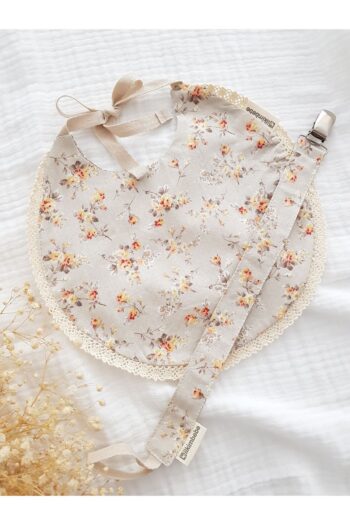 ilkimbebe Baby Bib and Pacifier Chain Set