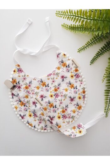 ilkimbebe Baby Feeding Bib and Pacifier Chain Set