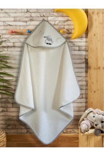 Alpar Textile Cotton Baby Bath Towel Wrap for Boys and Girls 100x100cm (0-5 Years) Outlet Product / Lamb