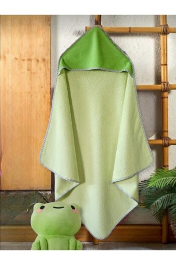 Alpar Textiles 100% Cotton Soft Newborn/Baby Bath Towel Swaddle 80x80cm / Solid Green