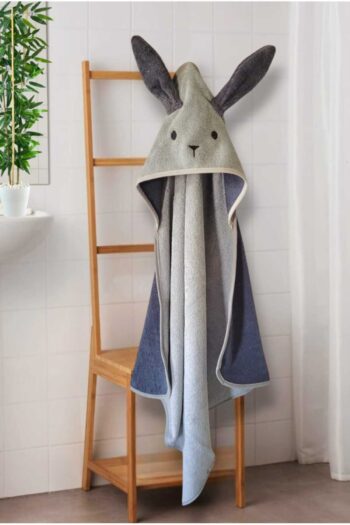 Alpar Tekstil 100% Cotton Soft Baby Bath Towel Wrap / Rabbit