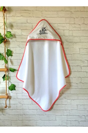 Alpar Textile Soft Cotton Baby Bath Towel Swaddle for Boys and Girls 75x75cm / Zebra