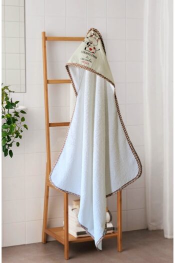 Alpar Textile Cotton Soft Newborn/Baby Bath Towel Wrap / Cow Moo