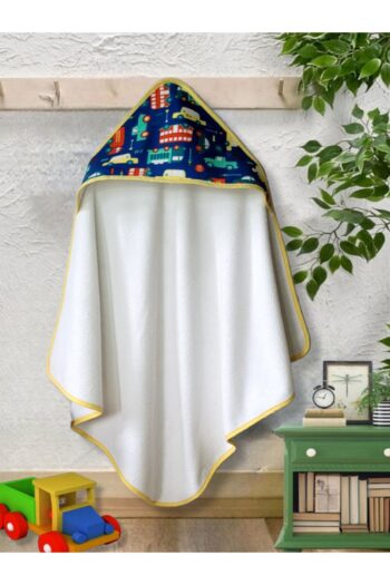 Alpar Textile 100% Cotton Soft Baby Boy Bath Towel Blanket 75*75cm / Traffic