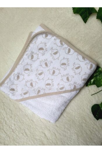منشفة استحمام قطنية للأطفال من Mothercare Outlet بتصميم فيل للبنات/الأولاد حديثي الولادة - رمادي/إيليز