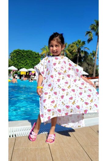 Alpar Textile Muslin Hooded 100% Cotton Children's Beach Poncho / Horse