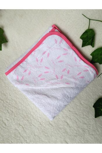 Mothercare Outlet Product Cotton Soft Baby Unisex Newborn Bath Towel with Rabbit Pattern Pink
