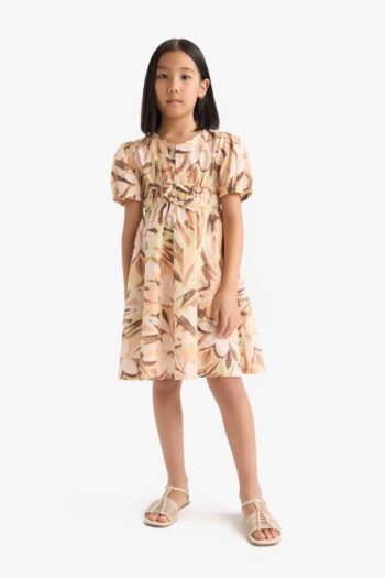 Cotton Short Sleeve Dress