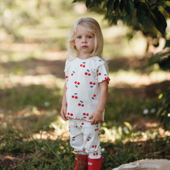 Cherry T-shirt and Leggings Set